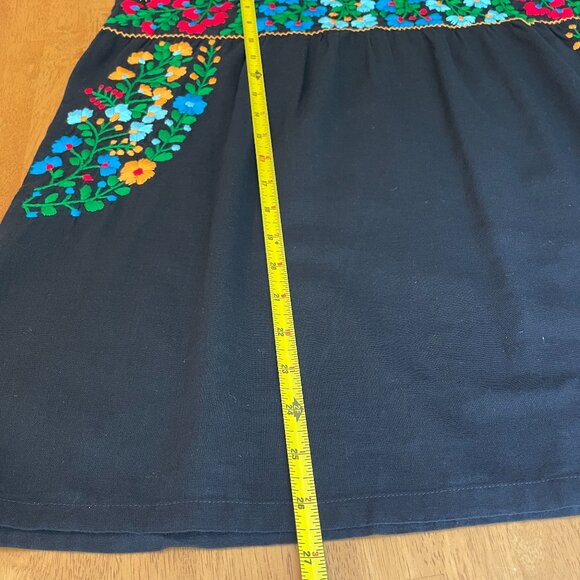 NWOT Size Large Siren La Sirena hand-embroidered Mexican style peasant top - Picture 6 of 10